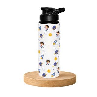 Personalized Water Bottle for Kids - Space (PREPAID ONLY)