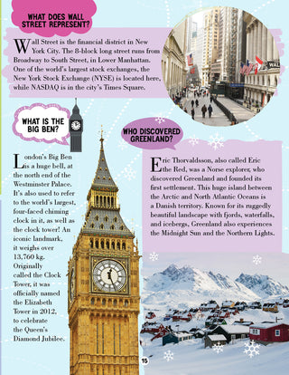 Amazing Places Encyclopedia for Children Age 5 - 15 Years- All About Trivia Questions and Answers