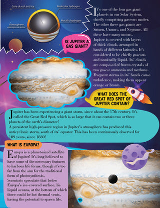 Space and Solar System Encyclopedia for Children Age 5 - 15 Years- All About Trivia Questions and Answers