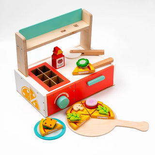 Pretend Play Pizza Station for Kids