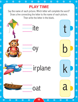 Kindergarten English Worksheets