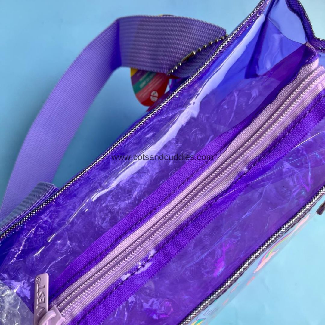 Premium Quality Unicorn Printed Multipurpose Holographic Tote Bag