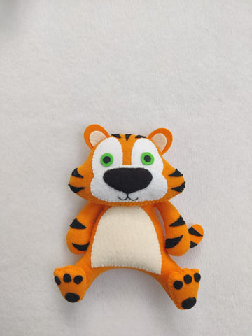 Cute and Cuddly Felt Tiger: Soft Plush Toys for Toddlers Kids (PREPAID ORDER)