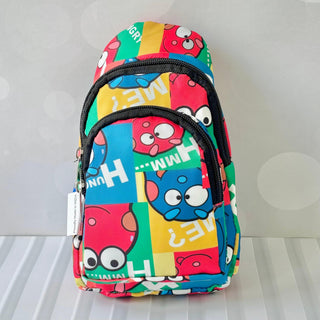 The Cartoon Print Crossbody Bag for Kids