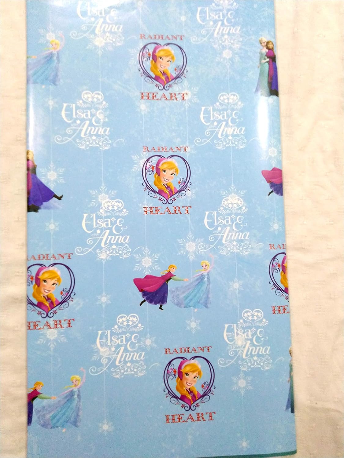 Beautiful Colorful Frozen Sister printed Gift Wrap- Set of 10