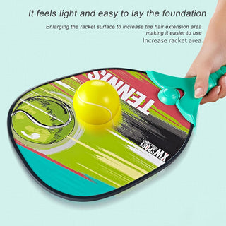 Kid-Friendly Table Tennis Toy Set: 2 Rackets and 2 Foam Balls for kids