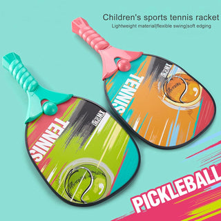 Kid-Friendly Table Tennis Toy Set: 2 Rackets and 2 Foam Balls for kids