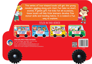 A Birthday on the Bus - A Shaped Picture Board book with Wheels