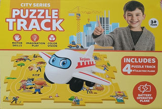 City Series Puzzle Rail & Airplane Track