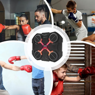 Smart Musical Boxing Trainer with Lights & Free Gloves