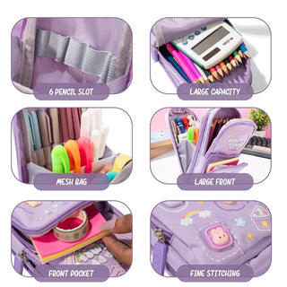 Kawaii 3D Charm Mini Backpack Pencil Case