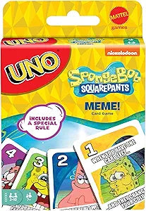 UNO Cartoon Edition Card Game for Kids
