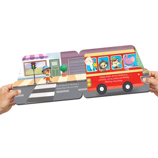 A Birthday on the Bus - A Shaped Picture Board book with Wheels