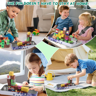 40-Piece Magnetic Building Blocks Set for Kids