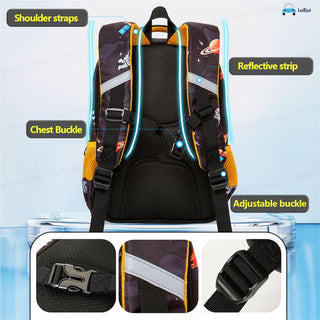 Fly 2 Space Astronaut Kids Backpack – 14" Lightweight School Bag for Kids