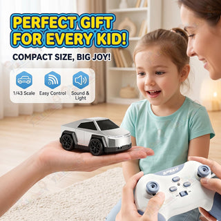 Mini RC Drift Car with Spray Effect, LED Lights & Sound | 2.4G Remote Control Toy for Kids