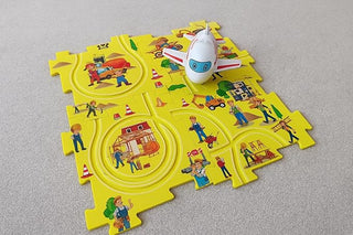 City Series Puzzle Rail & Airplane Track