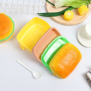 Rectangle Burger Lunch Box