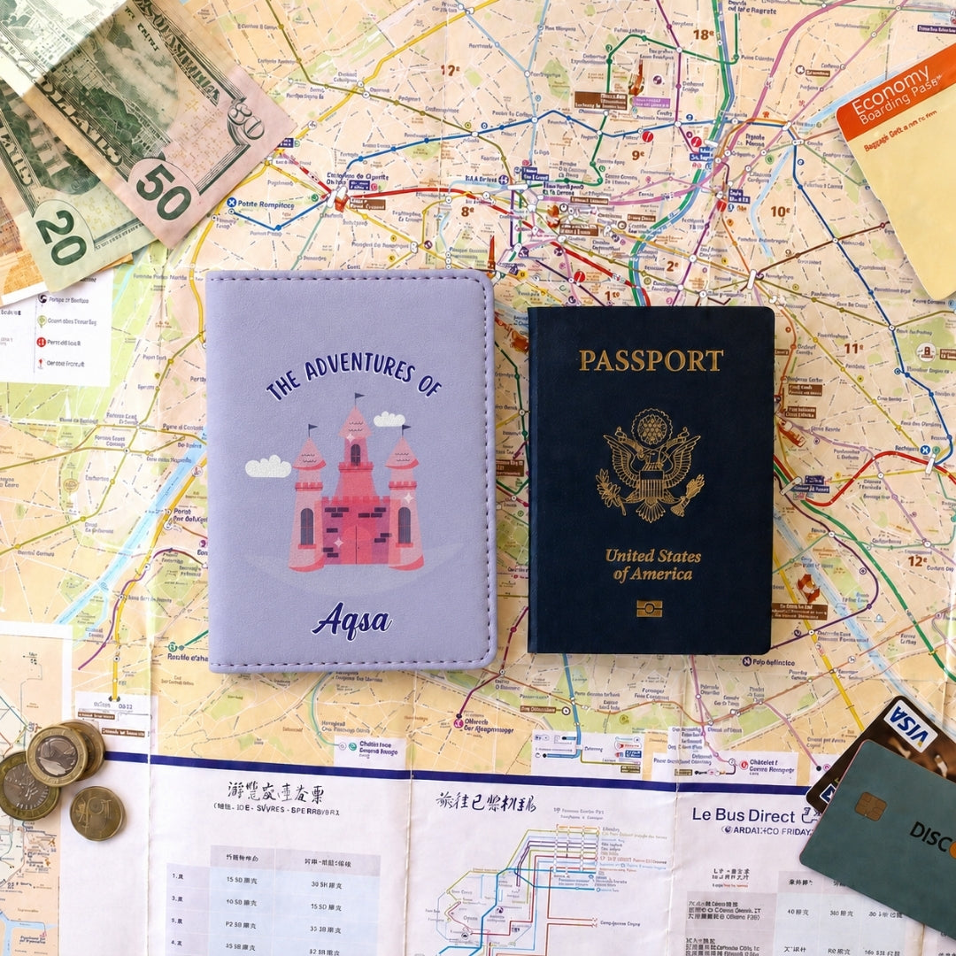 Passport Cover Passport Luggage Personalized Passport Cover And Luggage Tag Combo Tan Personalised Gifts, Personalized Gifts, Customized Gifts, Customised Gifts By IGP