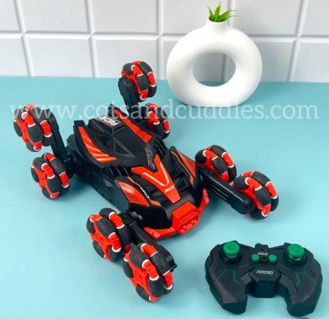 Wheels RC Stunt Car Remote Control Drift Vehicle with 360° Rotation Functional for Endless Off-Road Fun Perfect Gift for Kids