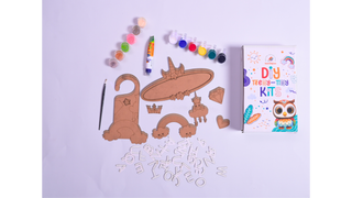Teeny Tiny Unicorn Theme Name Plate and Door Knob (5 Set) (PREPAID ONLY)