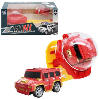 Miniature Remote Controlled Wristwatch Toy Racing Car for Kids