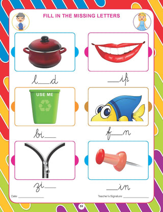 Kindergarten English Work Book