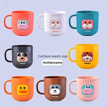 VersaSplash: The Ultimate Multipurpose Animal Face Wash Cup for Kids
