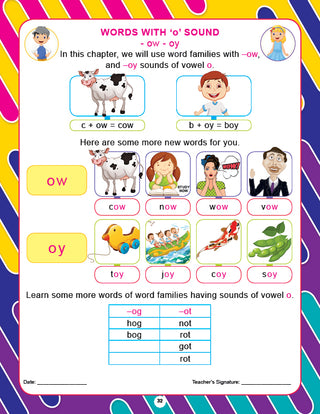 Kindergarten English Assignment