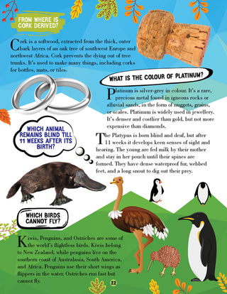 Nature Encyclopedia for Children Age 5 - 15 Years- All About Trivia Questions and Answers