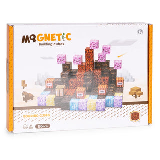 Magnetic Pixel Building Block Set – 86 Pcs Creative Construction Toy for Kids