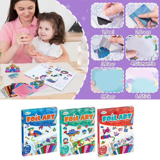Foil Art Magical Art & Craft Activity Kit for Kids (Random)