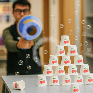 Air Cannon Design Bubble Gun for Kids