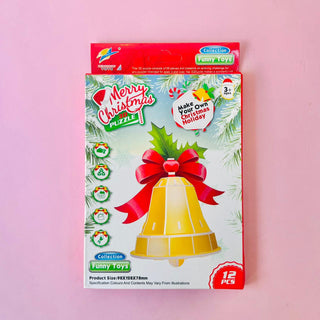 Christmas Theme 3D Puzzle Craft Toy for Kids (random 1pc)