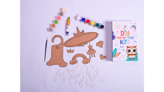 Teeny Tiny Unicorn Theme Name Plate and Door Knob (5 Set) (PREPAID ONLY)