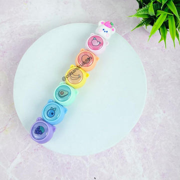 Strawberry ﻿Bear Glitter Stackable Highlighter