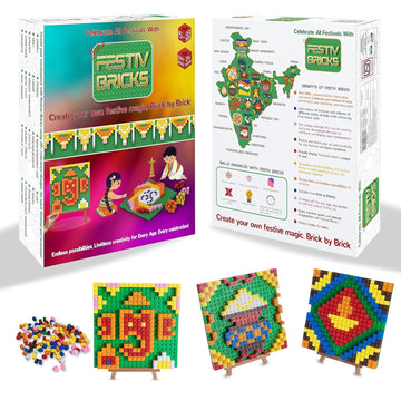 India Festival Building Block Educational STEM Toy