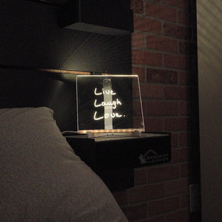 DIY 3D Acrylic LED Writing Message Board for Kids