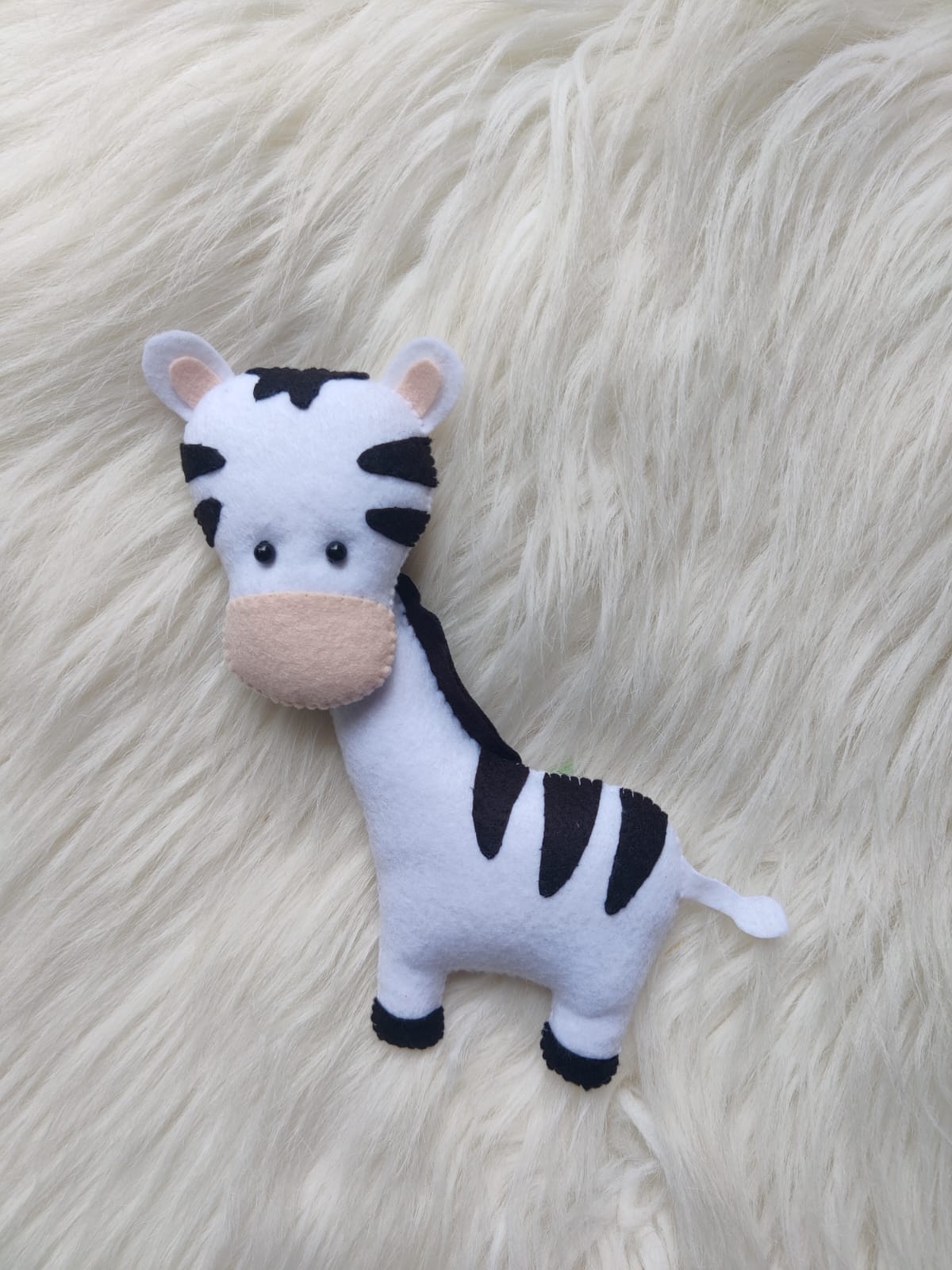 Cute and Cuddly Felt Zebra: Soft Plush Toys for Toddlers Kids (PREPAID ORDER)