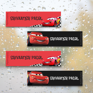 Waterproof Labels - 95 CAR -  Pack of 88 labels - PREPAID ONLY