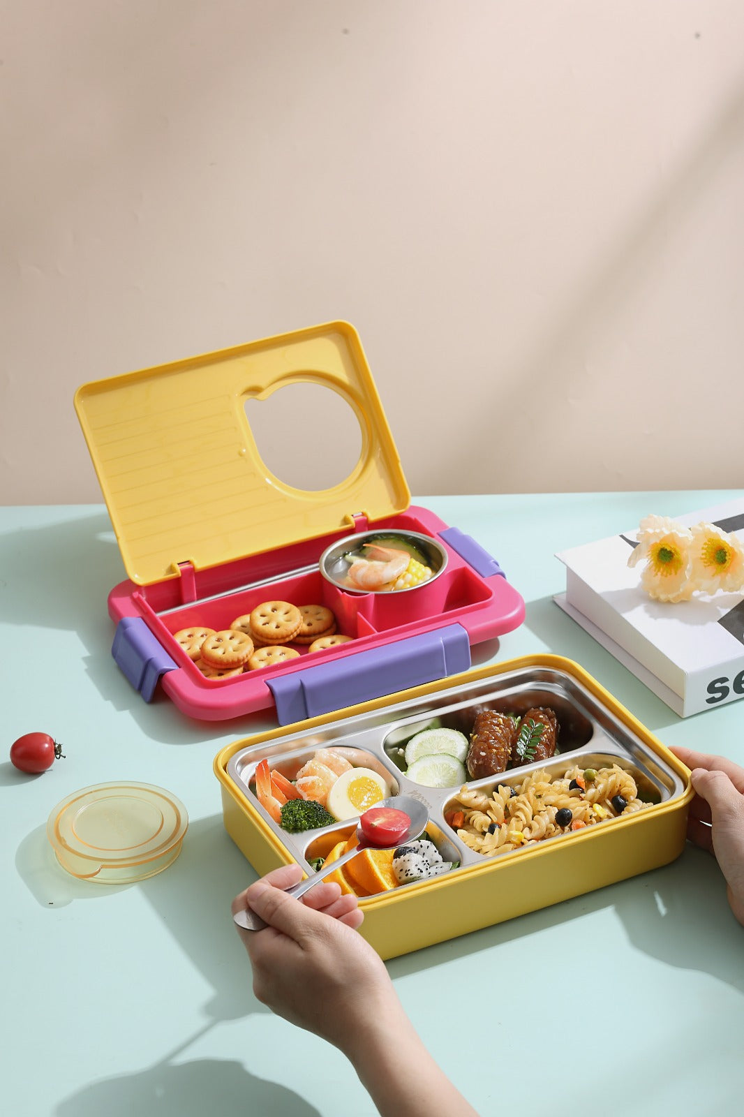 8 Comp Lunch Box