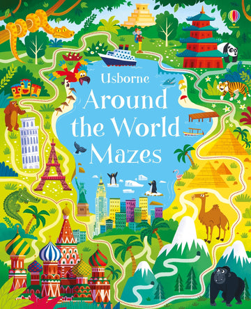 Around The World Mazes Book