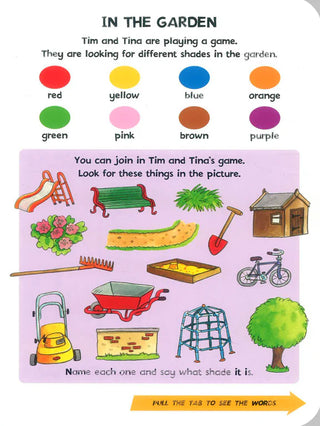 Pull The Tab: 100 Words - My Busy Day Board Book