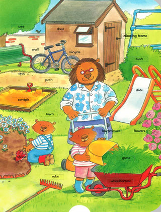 Pull The Tab: 100 Words - My Busy Day Board Book