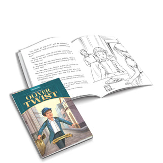 Oliver Twist – Illustrated Abridged Classics for Children with Practice Questions