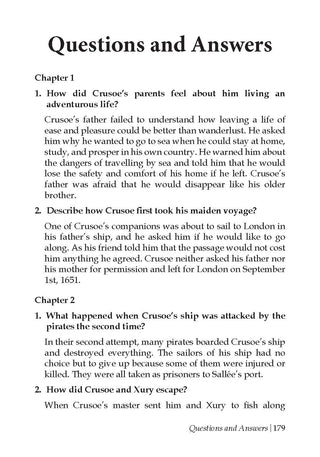 Robinson Crusoe – Illustrated Abridged Classics for Children with Practice Questions