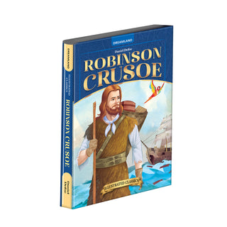 Robinson Crusoe – Illustrated Abridged Classics for Children with Practice Questions