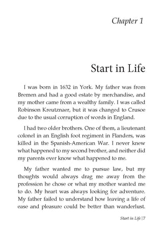 Robinson Crusoe – Illustrated Abridged Classics for Children with Practice Questions