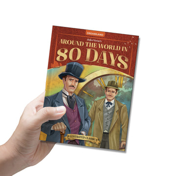 Around the World in 80 Days – Illustrated Abridged Classics for Children with Practice Questions