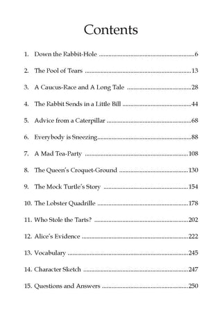 Alice in Wonderland – Illustrated Abridged Classics for Children with Practice Questions